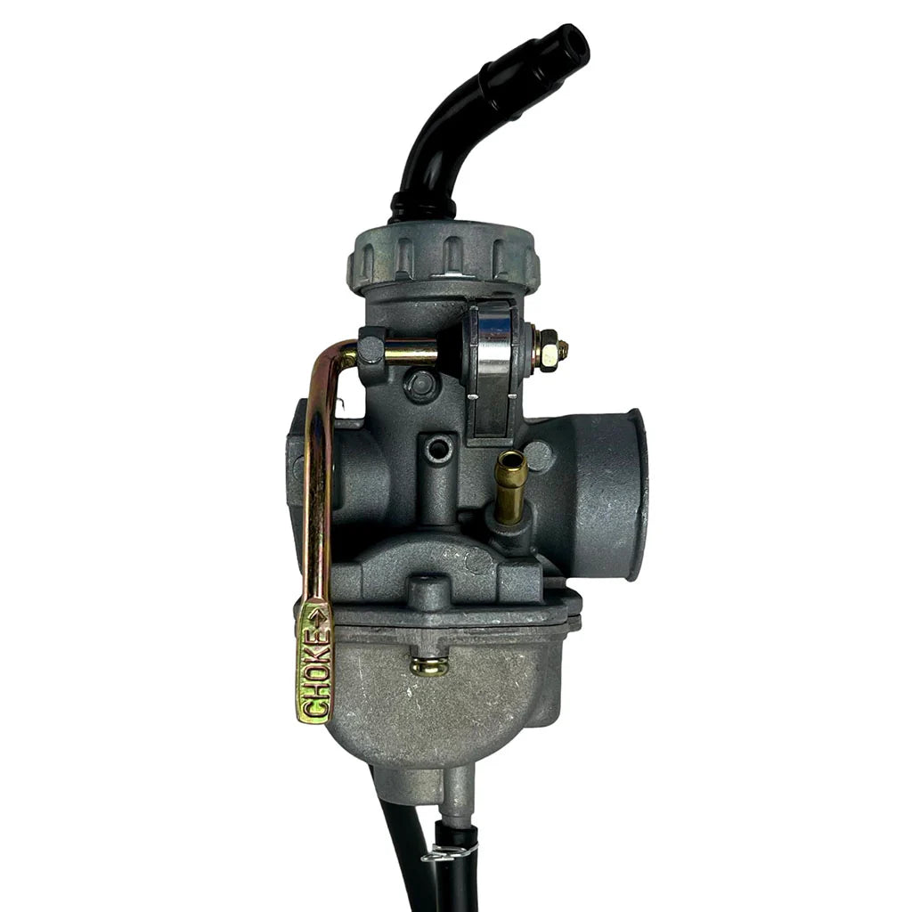 Carburetor - PZ20 - Hand Choke for 110cc, 125cc - Coolster, Tao Tao Apollo Supermach