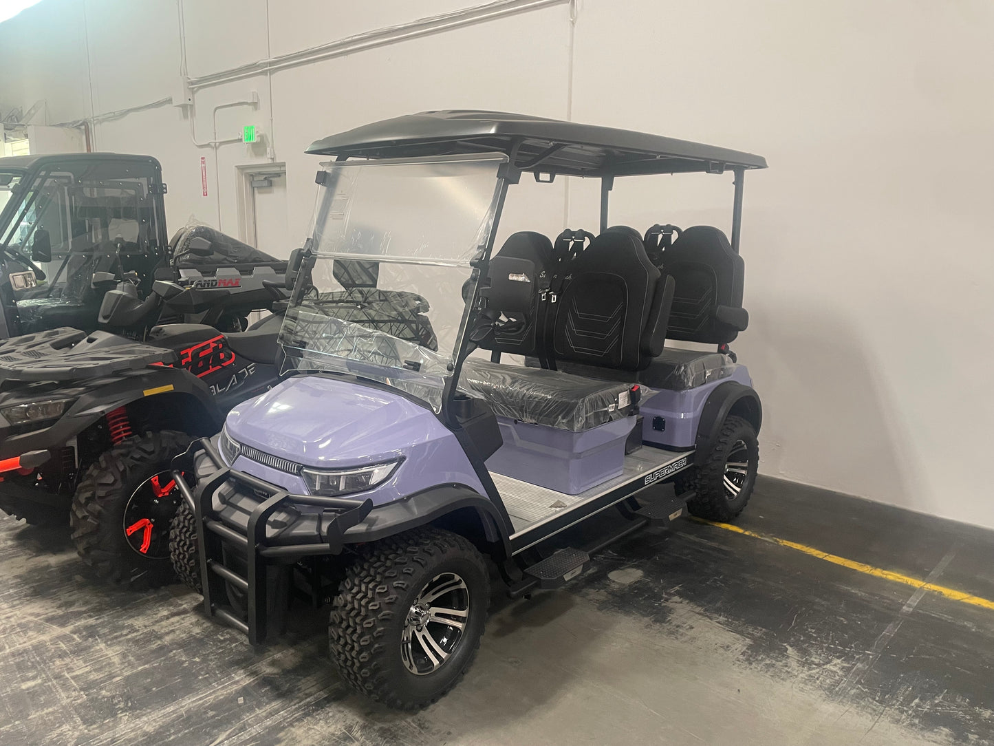 Supermach *NEW* 4-SEATER ELECTRIC GOLF CART