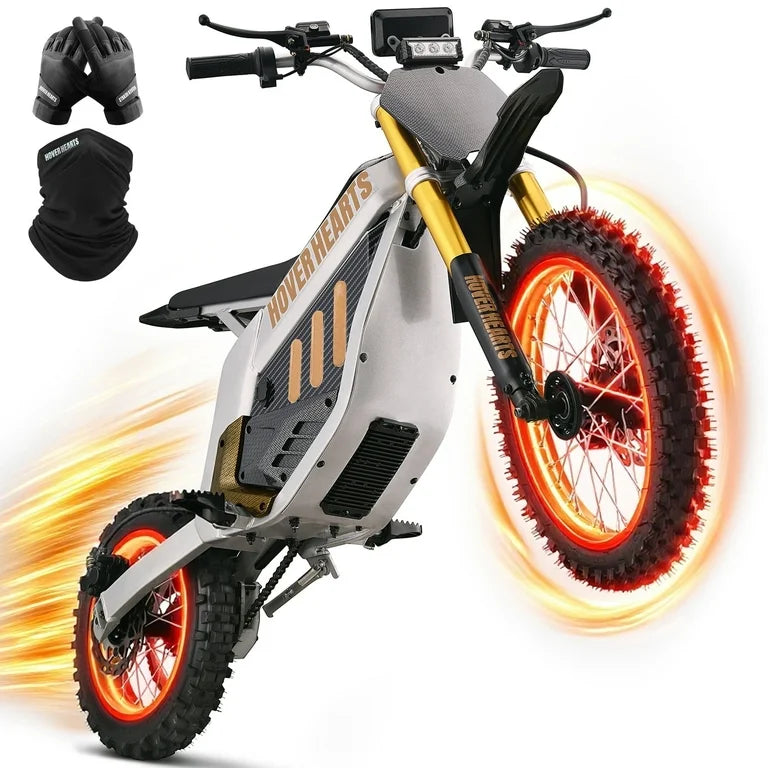 HOVERHEART Electric Dirt Bike,48V & 3000W