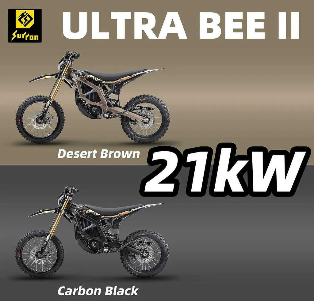 Ultra bee HP Black-off-Road Electric Bike 21KW