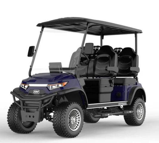 Supermach *NEW* 4-SEATER ELECTRIC GOLF CART