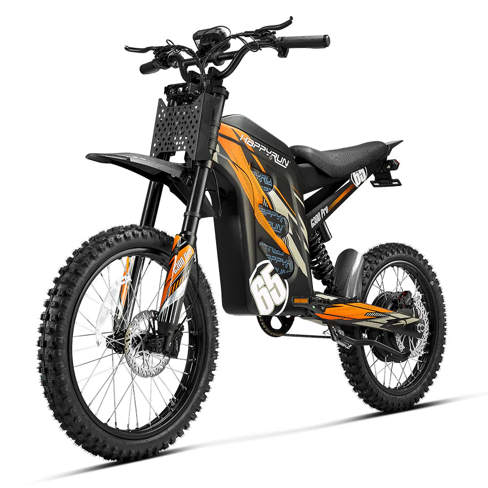HappyRun 6500W Electric Dirt Bike G300 Pro 2025 New